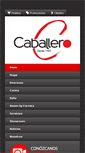 Mobile Screenshot of caballerosc.com